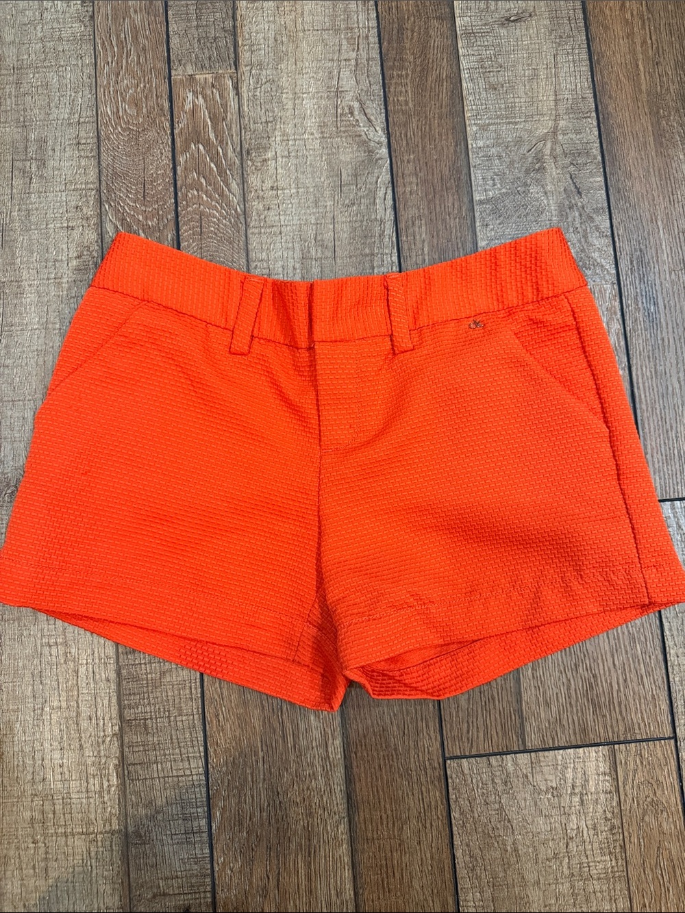 Calvin Klein Burnt Orange classy Shorts Size 2 Like New